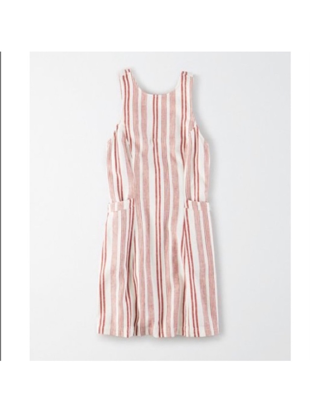 American eagle striped jumper dress womens medium